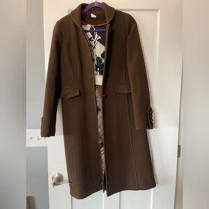 Beautiful J Crew Wool Coat (lined)
